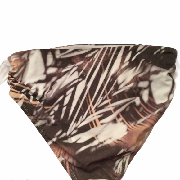 CALIA Ruched Swim Bottoms in Shadow Palm - Picture 7 of 9